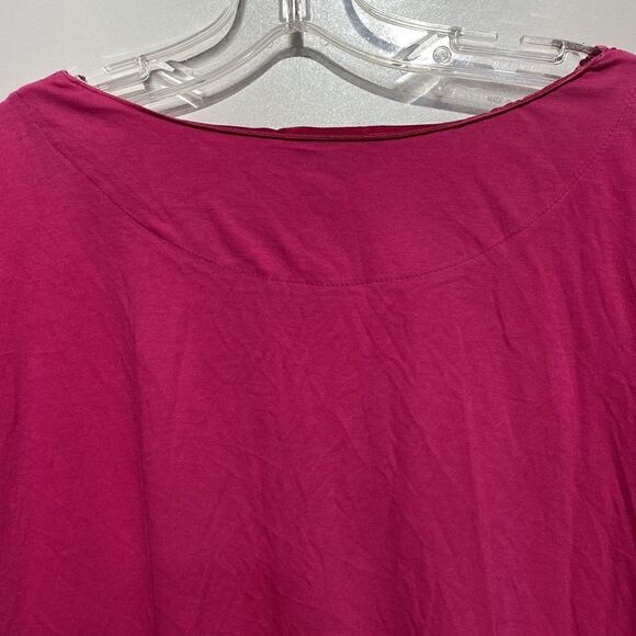 Victoria's Secret Women's Pink Embroidered Pocket 3/4 Sleeve Night Shirt Sz M/L - Picture 10 of 11